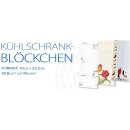 RKNB222 – Kühlschrankblöckchen - „Stockrosen aus dem Gottorfer Codex“