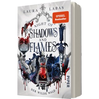 Labas, Laura - Night of Shadows and Flames (1) Night of Shadows and Flames – Der Wilde Wald - Farbschnitt in limitierter Auflage (TB)