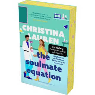 Lauren, Christina -  The Soulmate Equation – Sie glaubt an die Macht der Zahlen, bis er ihr Ergebnis ist - Farbschnitt in limitierter Auflage (TB)