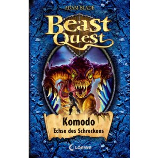 Blade Adam - Beast Quest 31 - Komodo, Echse des Schreckens (HC)