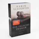 Slaughter, Karin -  Die falsche Zeugin - Mit exklusivem Farbschnitt in limitierter Erstauflage (TB)