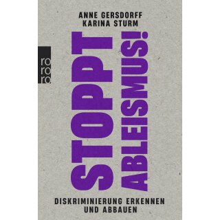 Gersdorff, Anne; Sturm, Karina -  Stoppt Ableismus! (TB)