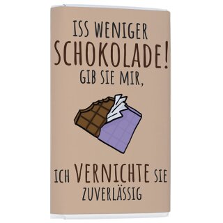 ROKO247 - Schokoladen-Tafel : Weniger Schokolade