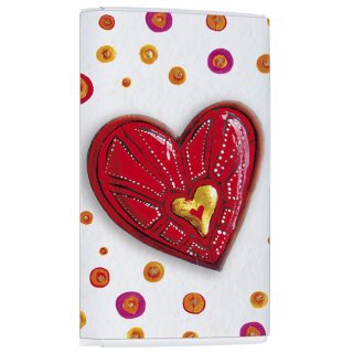 ROKO132 – Schokoladen-Tafel : Herz-Schokolade - Herzschlag
