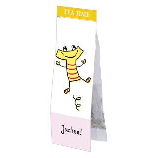 RTEE069 – Tea TIME : Juchee T | Lesezeichen und Bio-Kräutertee