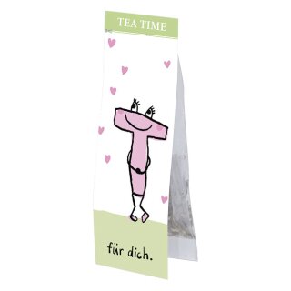 RTEE063 – Tea TIME : T für Dich | Lesezeichen und Bio-Kräutertee