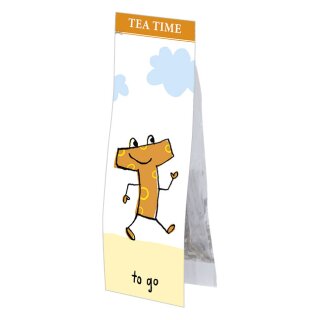 RTEE064 – Tea TIME : T to go | Lesezeichen und Bio-Kräutertee