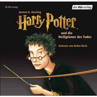 CD Box - 7 „Harry Potter und die Heiligtümer des Todes“ J.K. Rowling