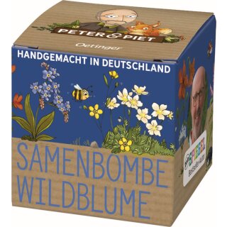 Wohlleben, Peter - Peter & Piet Samenbombe Wildblume