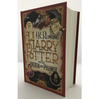 Rowling, J.K. - 5 Jubiläumsausgabe - Harry Potter und der Orden des Phönix (HC)