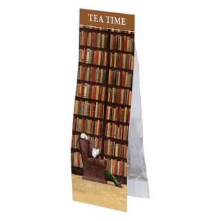 RTEE019 &ndash; Tea TIME : Bitte nicht stören | Lesezeichen und Bio-Kräutertee
