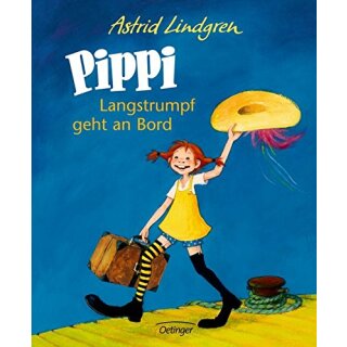 Lindgren Astrid - Pippi Langstrumpf geht an Bord (farbig) (HC)
