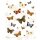 RBT108 – Brillenputztuch - „Bunte Schmetterlinge“ 15 x 18cm