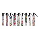 RKS008 - Regenschirm / Taschenschirm (Gartenblumen)