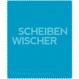 RBT145 &ndash; Brillenputztuch - &bdquo;Scheibenwischer&ldquo; 15 x 18cm