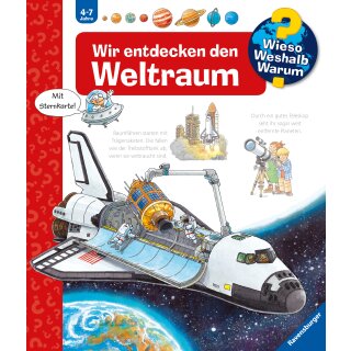 Kinderbuch - WWW Wir entdecken den Weltraum (Wieso? Weshalb? Warum?, Band 32) (HC)
