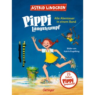 Lindgren, Astrid - Pippi Langstrumpf: Alle Abenteuer in einem Band (HC)