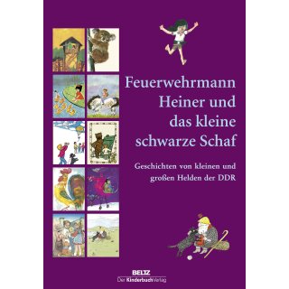 Kinderbuch - Feuerwehrmann Heiner und das kleine schwarze Schaf (HC lila)