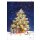 RASW004 -  Adventskalender Doppelkarte mit Umschlag B6 - "Tilda Apfelkern Unterm Weihnachtsbaum"