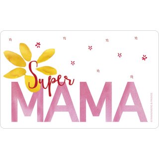 RFB276 – Frühstücksbrettchen – „Super Mama“