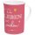 RFT120 – Tasse / Kaffeebecher „Das Leben ist schön“
