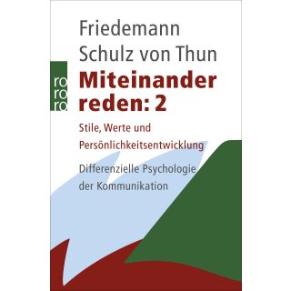 Schulz von Thun, Friedemann - Miteinander reden 2 (TB)