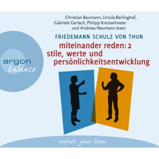 CD - Schulz von Thun, Friedemann - Miteinander reden 2 (CD)