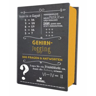 Eichstädt, Manfred - Quiz-Box Gehirnjogging: 100 Rätsel & Übungen (HC)